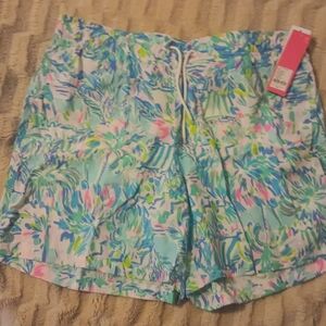 NWT Lilly Pulitzer Men's Capri Trunk Blue Ibiza Cabana Cocktail